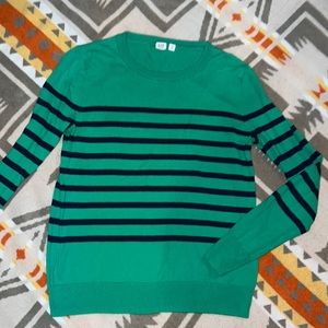 Gap striped sweater